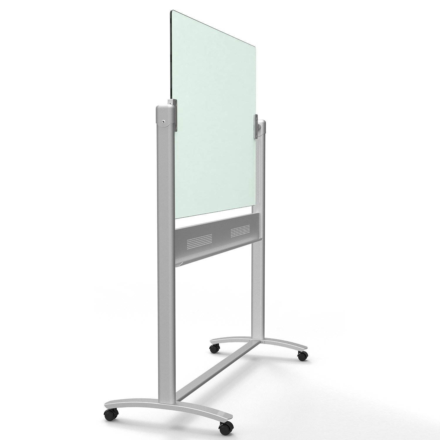 Quartet Infinity Glass Magnetic Dry Erase Mobile Easel, 4 X 3-Feet