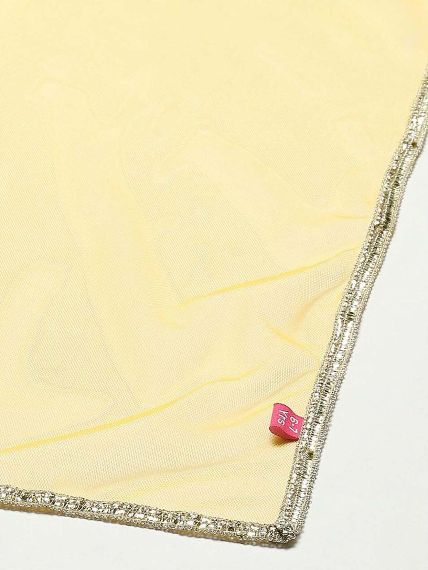 BIBA Girls Kids Pink Cotton Printed Lehenga Set