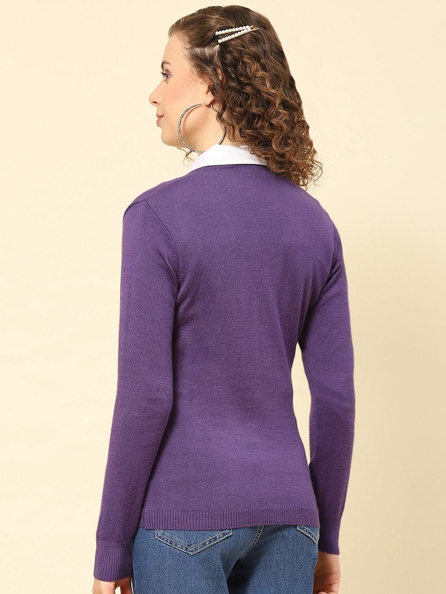 Monte Carlo Purple Cardigan