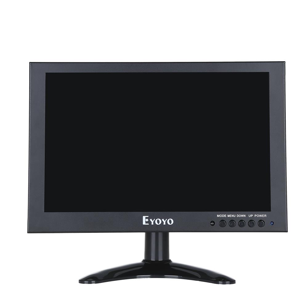 Eyoyo 10 Inch LED Monitor 1920*1200 HD VGA AV BNC USB Video Input IPS Touch Screen Monitor For CCTV DVD PC
