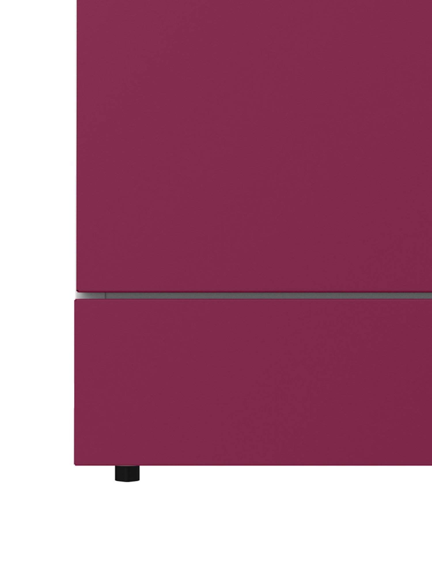 Godrej Interio Auraline  Women Basic 2-Door Almirah, Textured Berry (1-Year Warranty, 1 Drawer)