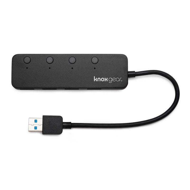 Novation Impulse 25 Controller Keyboard with Sustain Pedal and Knox USB 3.0 Hub