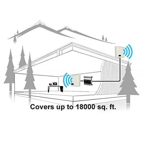 SmoothTalker - BBUX672GP - Smoothtalker Stealth X6 72dB 6-Band 3G 4G LTE Cellular Booster Kit - 700 MHz, 800 MHz, 1900