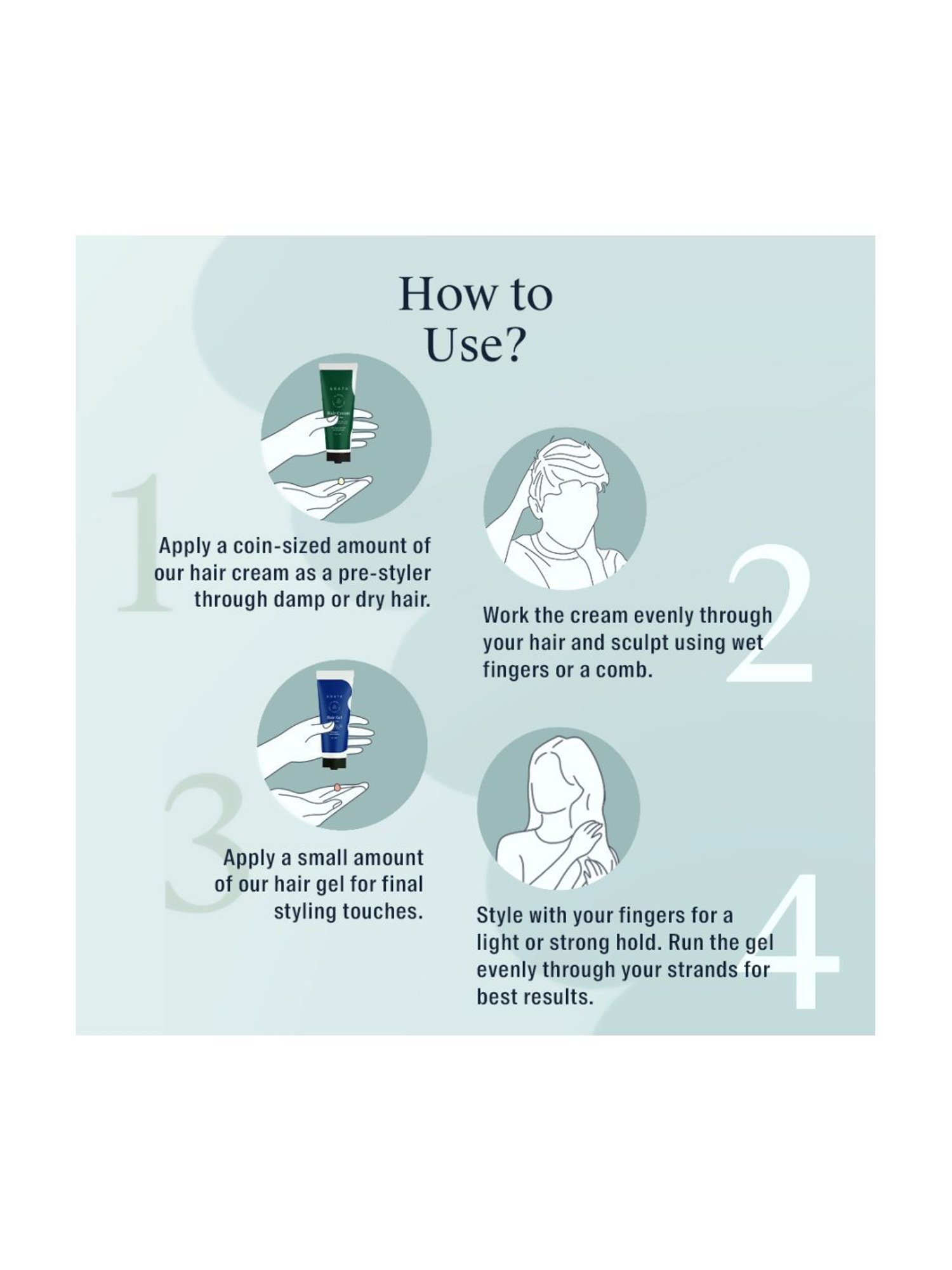 Arata Hair Styling Combo