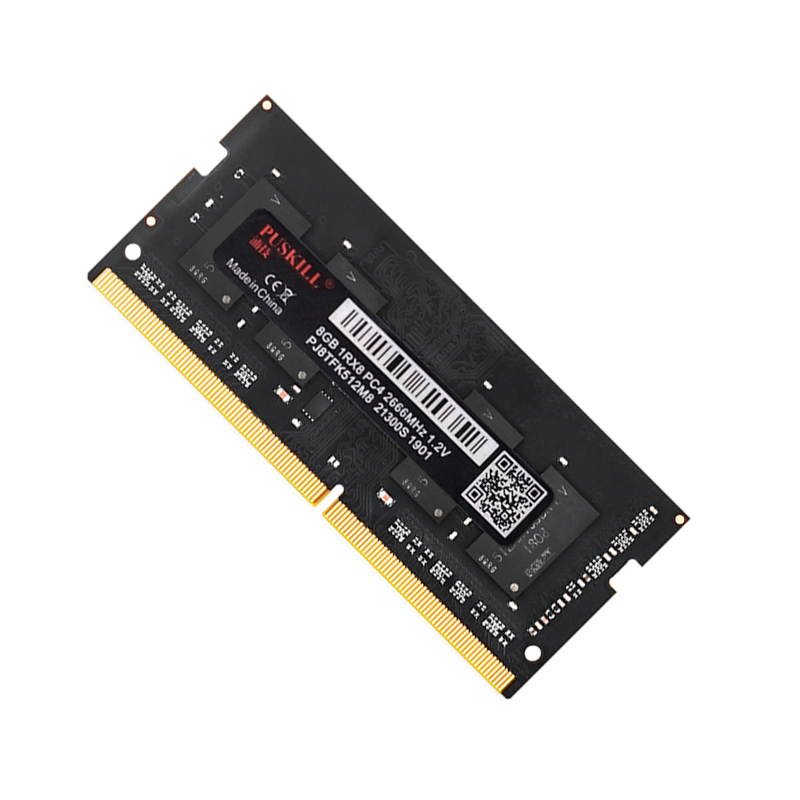 PUSKILL DDR3 1600MHz SODIMM RAM PC3-12800 4G 1.35V CL11 204 Pin Support ECC Unbuffered Laptop Memory Notebook RAM Module for Mac Intel and AMD System