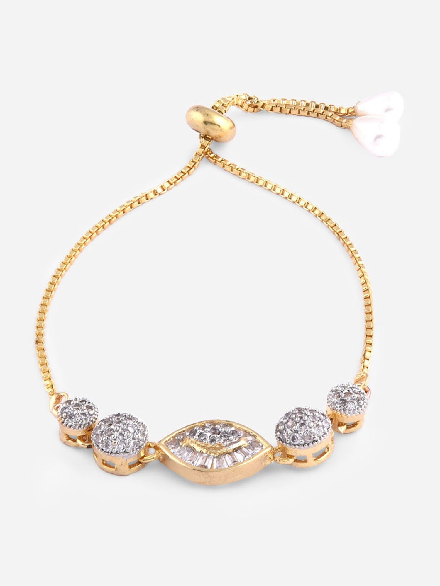 Ted Baker Crystal Sweetheart Adjustable Bracelet for Women