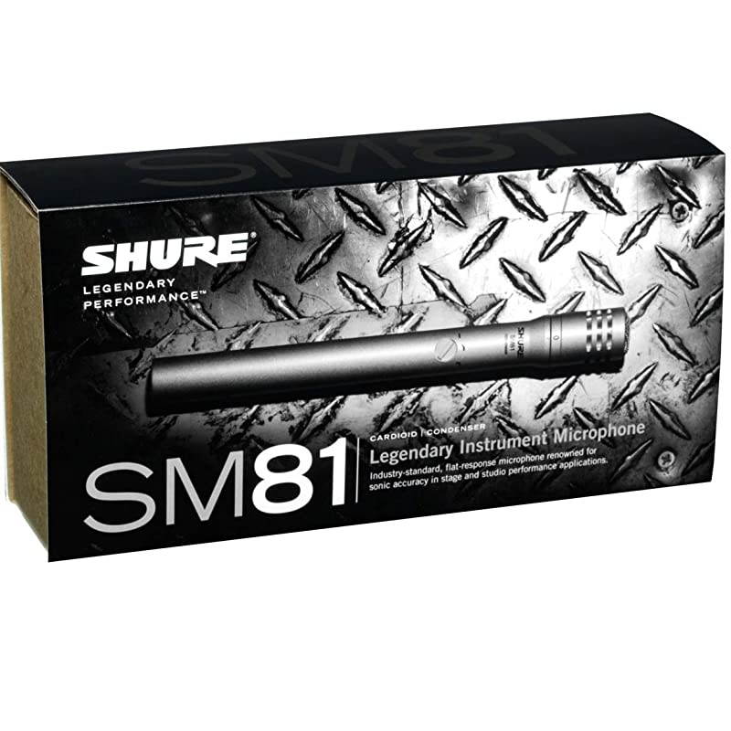 SM81-LC Cardioid Condenser Instrument Microphone