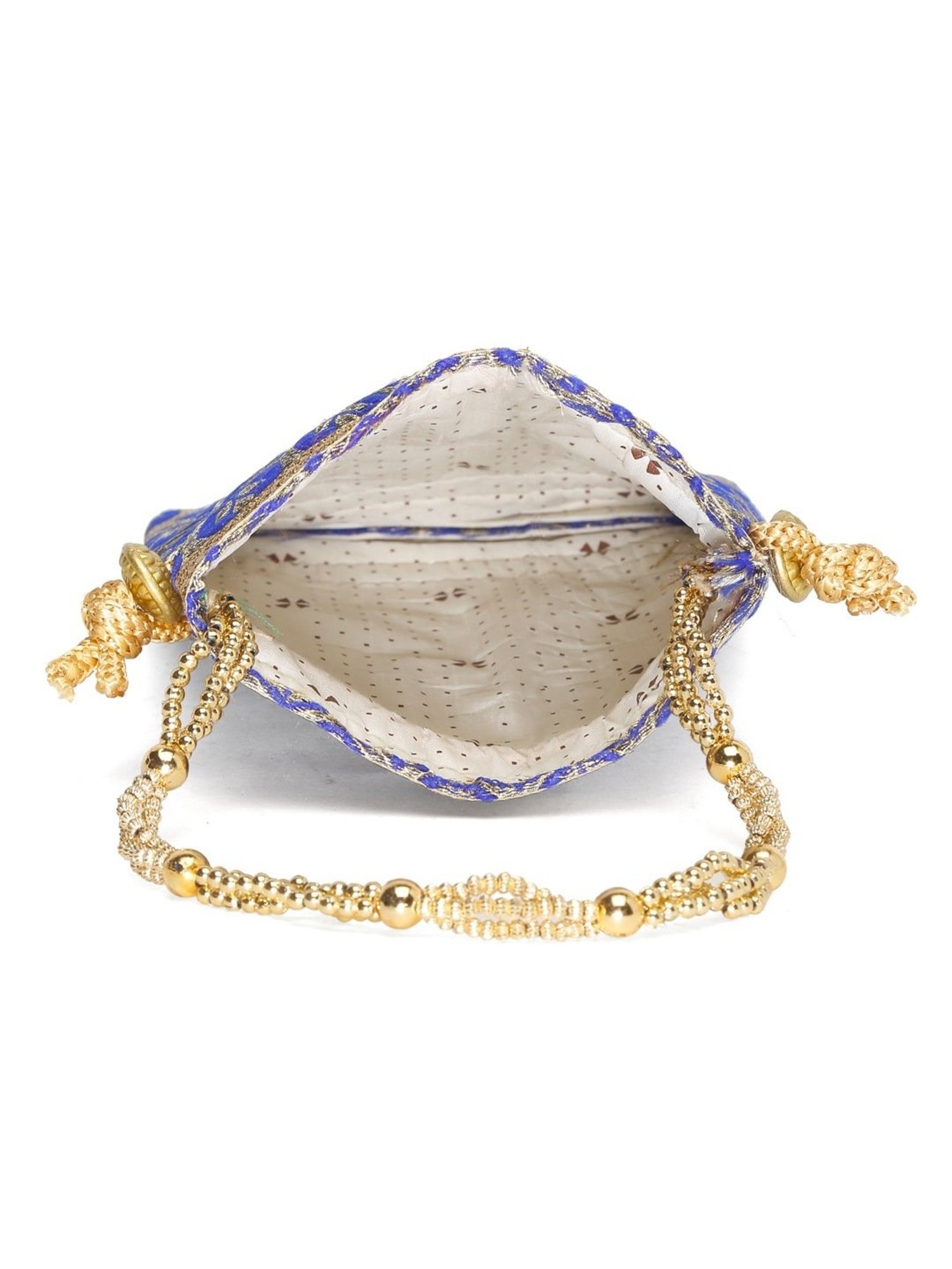 Call It Spring Silver Embellished Potli