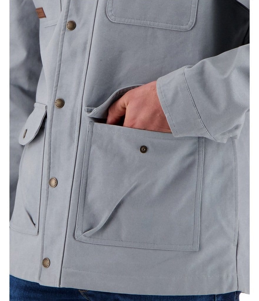 Obermeyer Oliver Waxed Cotton Flannel lined Jacket