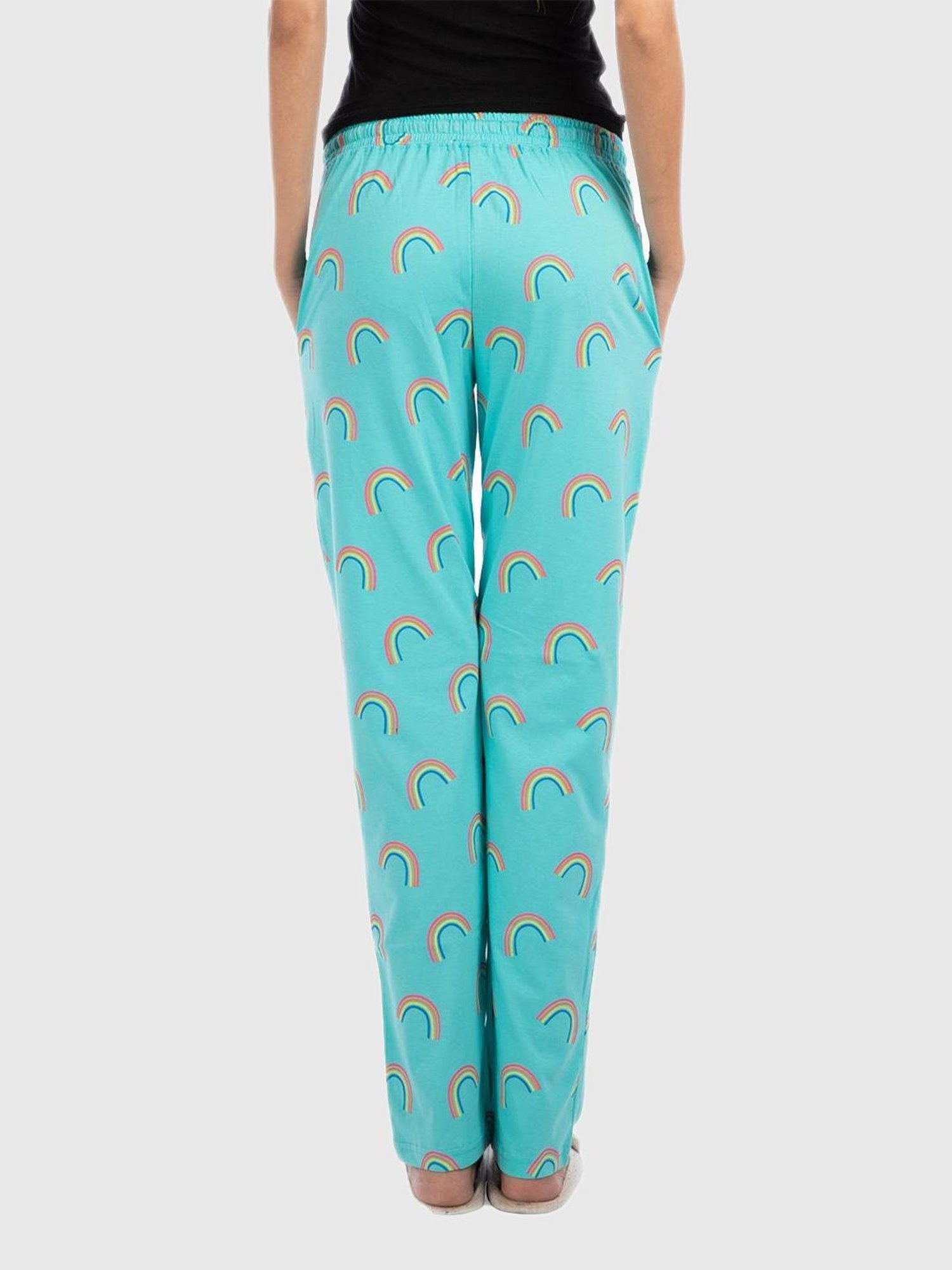 Nite Flite Green Print Track Pants