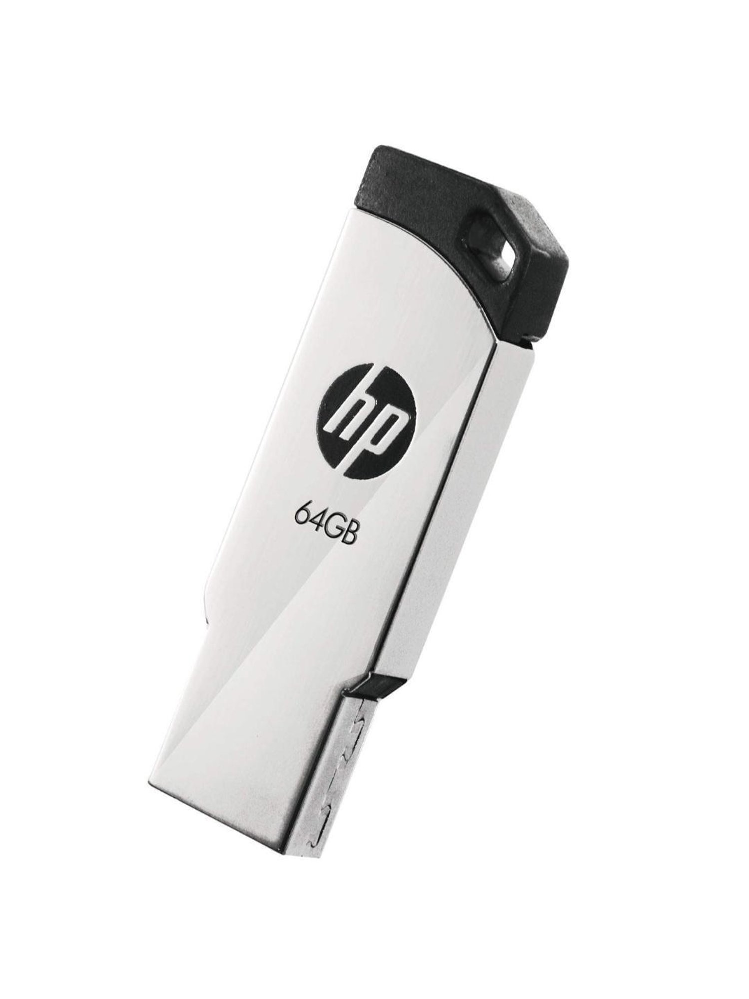 HP V236W 64GB USB Metallic Pen Drive (Silver)