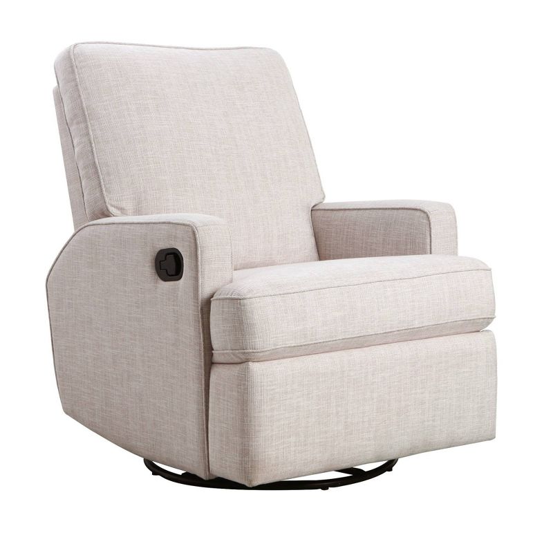 Karla Dubois Tucker Swivel Recliner - Canvas