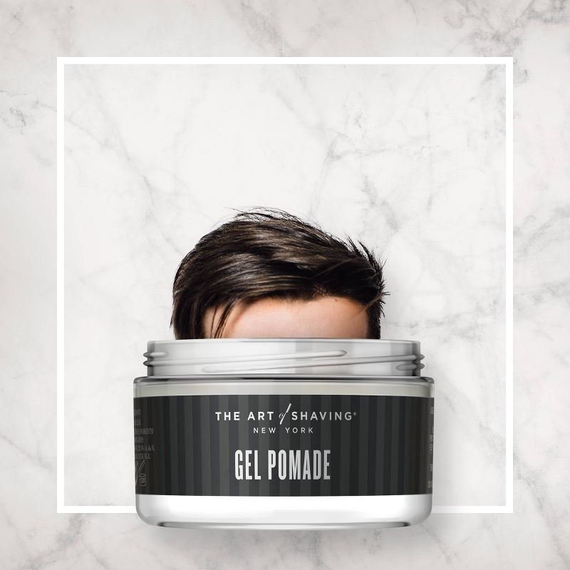 The Art Of Shaving Men's Gel Pomade Hair Styling Product - 2oz