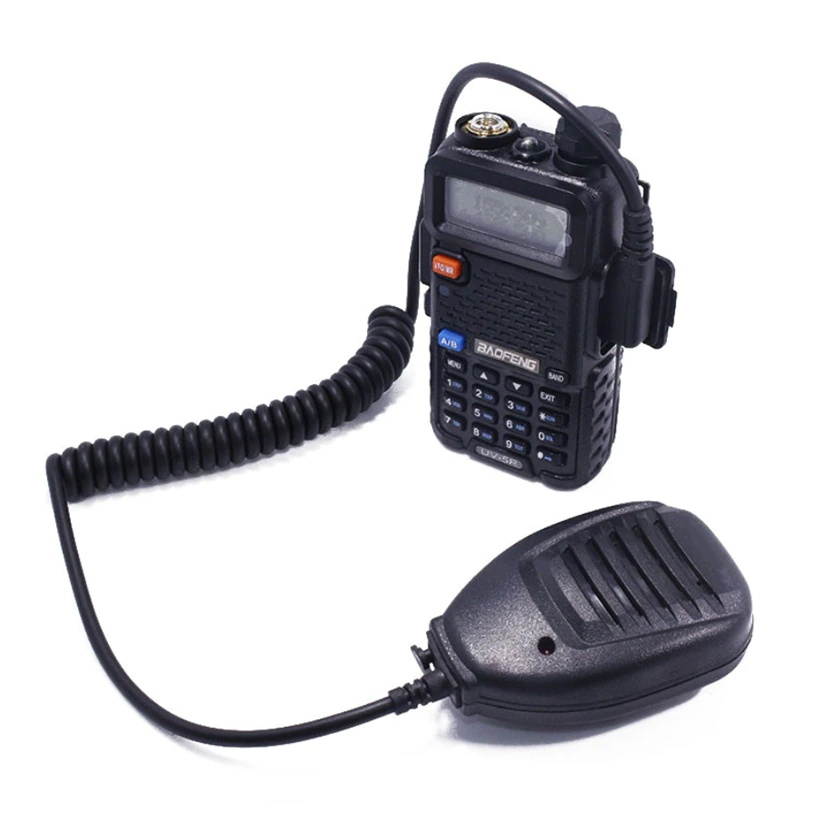 100% Original Walkie Talkie 50km Microphone Speaker For UV-5R BF-888S Midland Radio Communication  Accessories