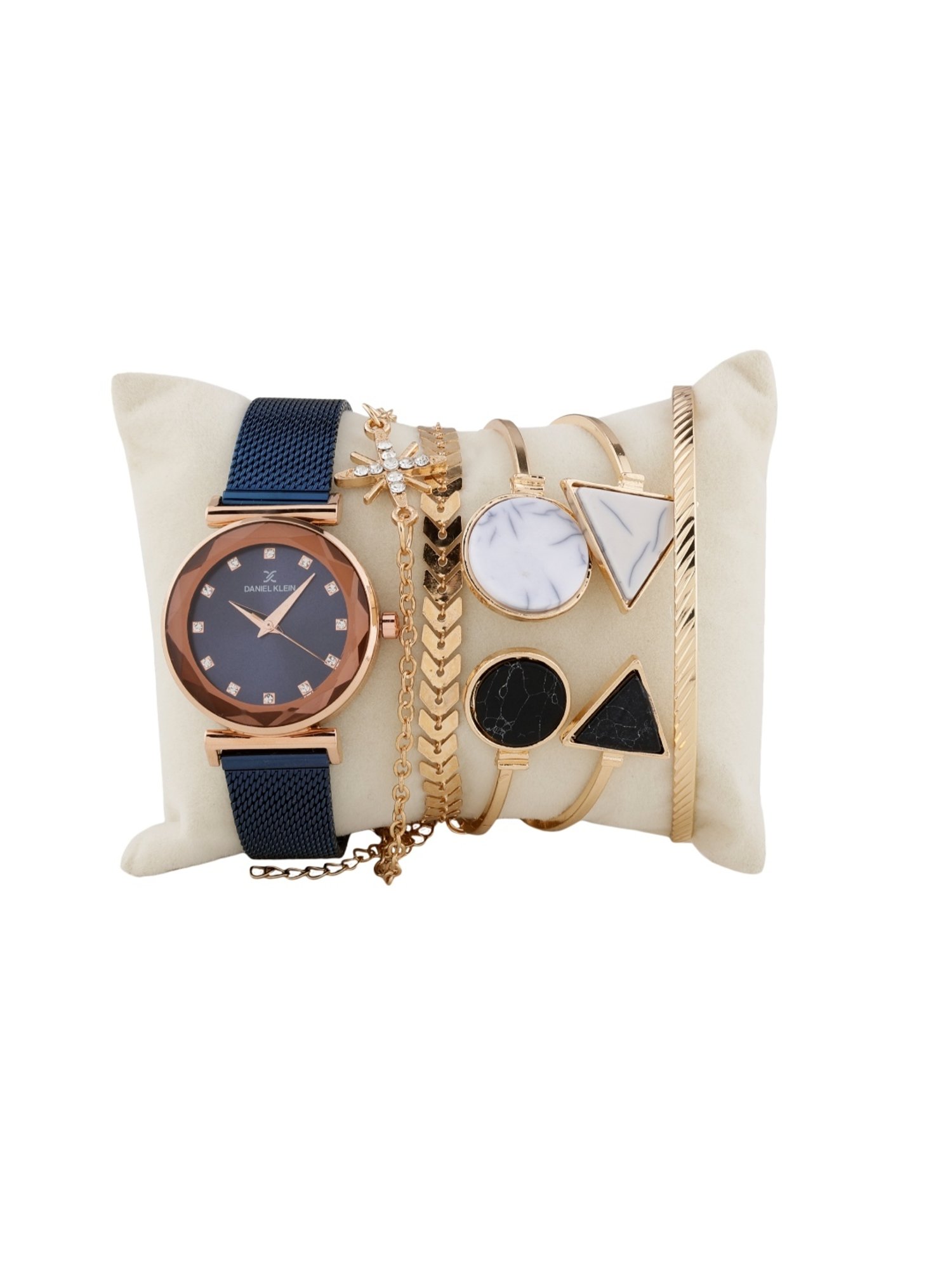 Daniel Klein DKG002-1 Analog Watch for Women With Bracelets