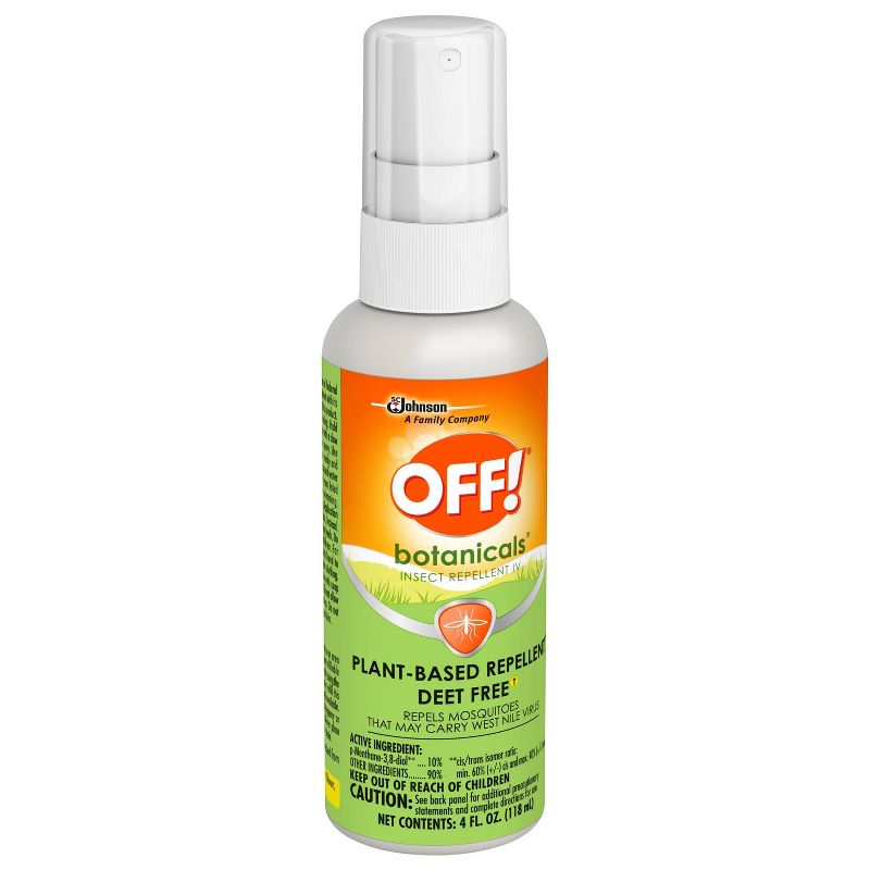 OFF! Botanicals Plant-Based DEET Free Insect Repellent IV - 4 fl oz/1ct