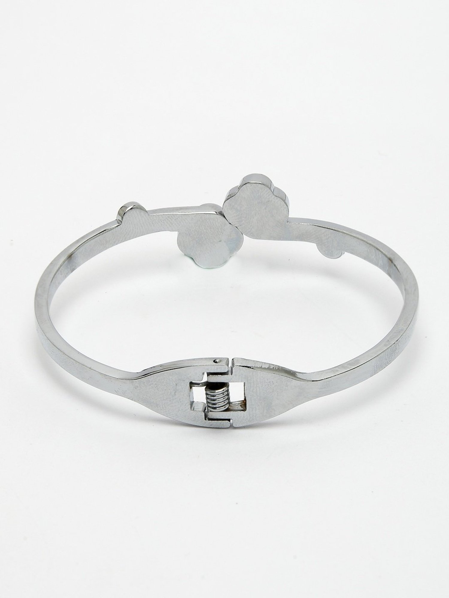 NVR Women's Silver-Plated Cuff Bracelet