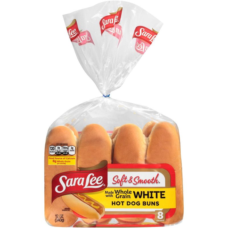 Sara Lee Whole Grain Hot Dog Buns - 12oz/8ct