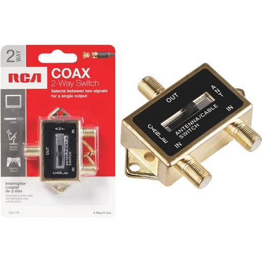 Voxx Accessories A/B Tv Coax Switch VH71R Unit: CARD