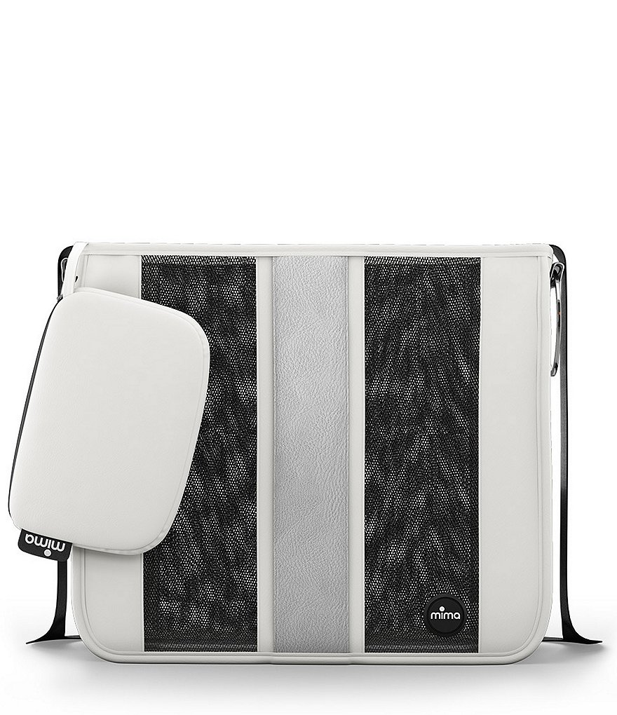 Mima Leatherette and Mesh Tote Bag