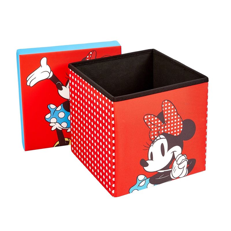 15" Minnie Mouse Folding Ottoman