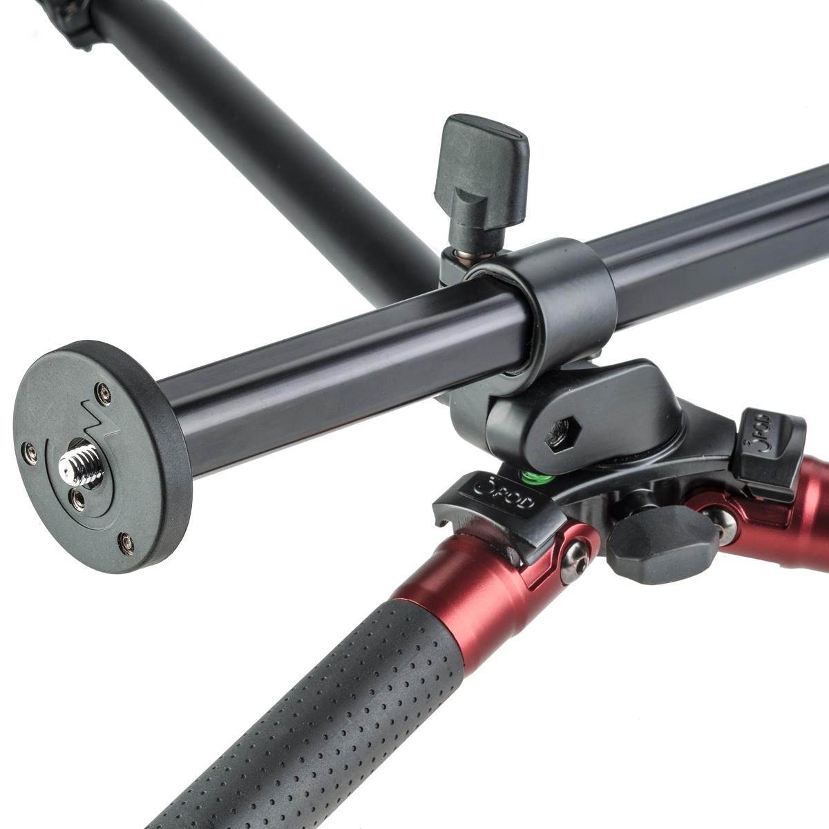 3Pod Orbit 4 Section Tripod with Q3 Fluid Video Head, Aluminum #3P-P4AOR-K4