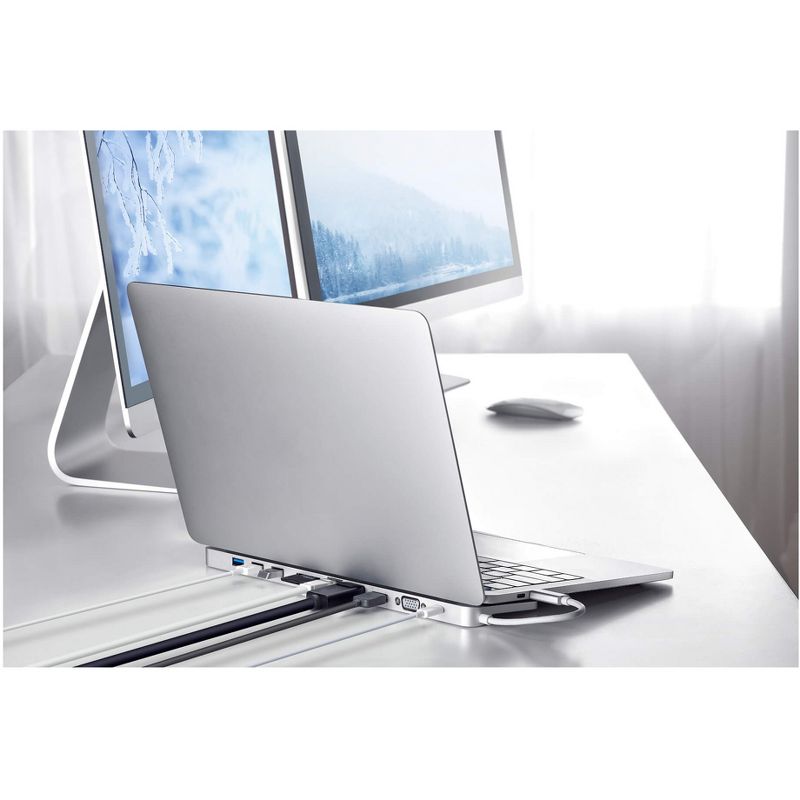 ATEN USB-C Multiport Dock with Power Pass-Through - for Notebook - 65 W - USB Type C - 4 x USB Ports - Network (RJ-45) - HDMI - VGA - DisplayPort