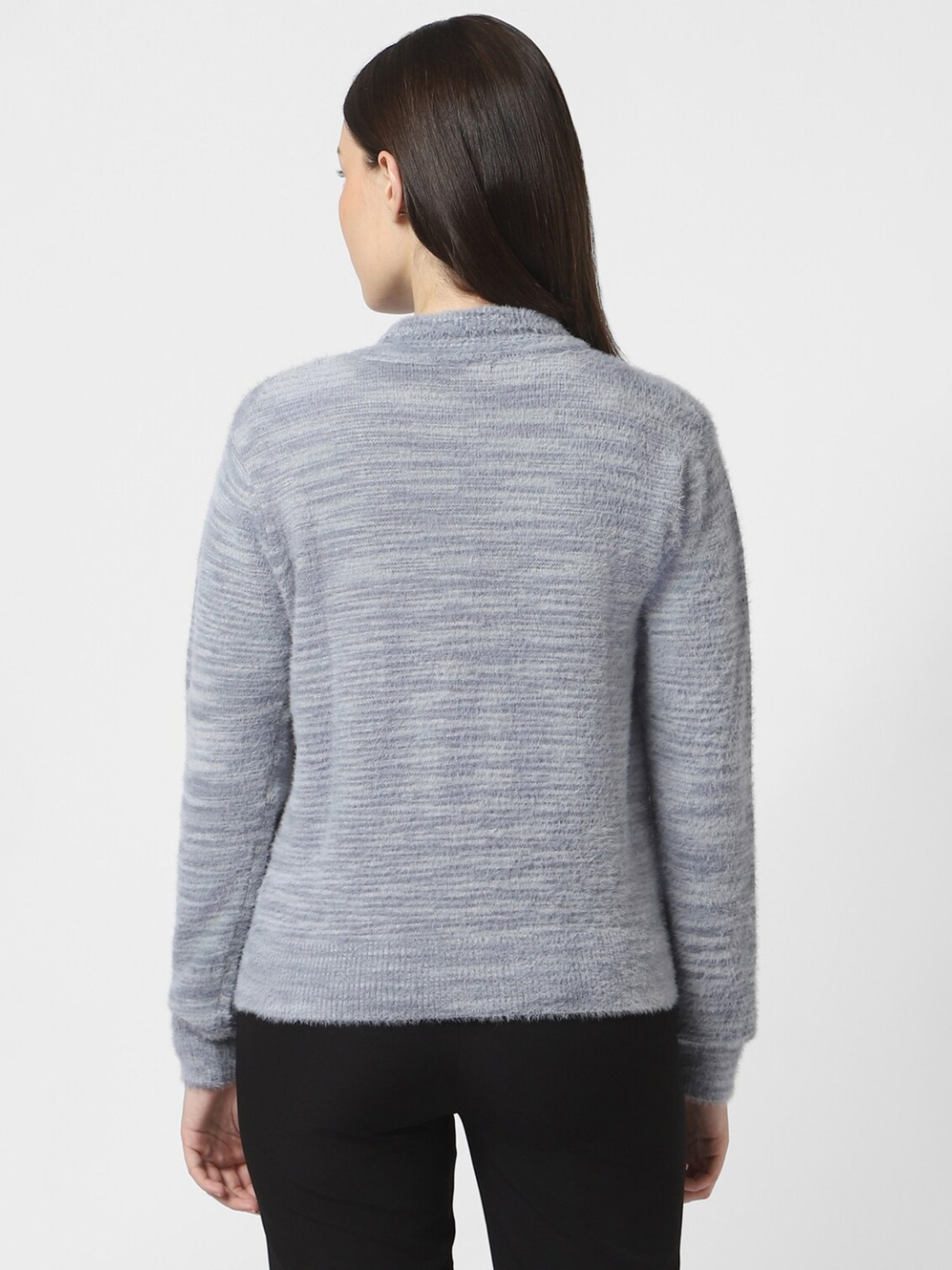 Van Heusen Grey Plain Cardigan
