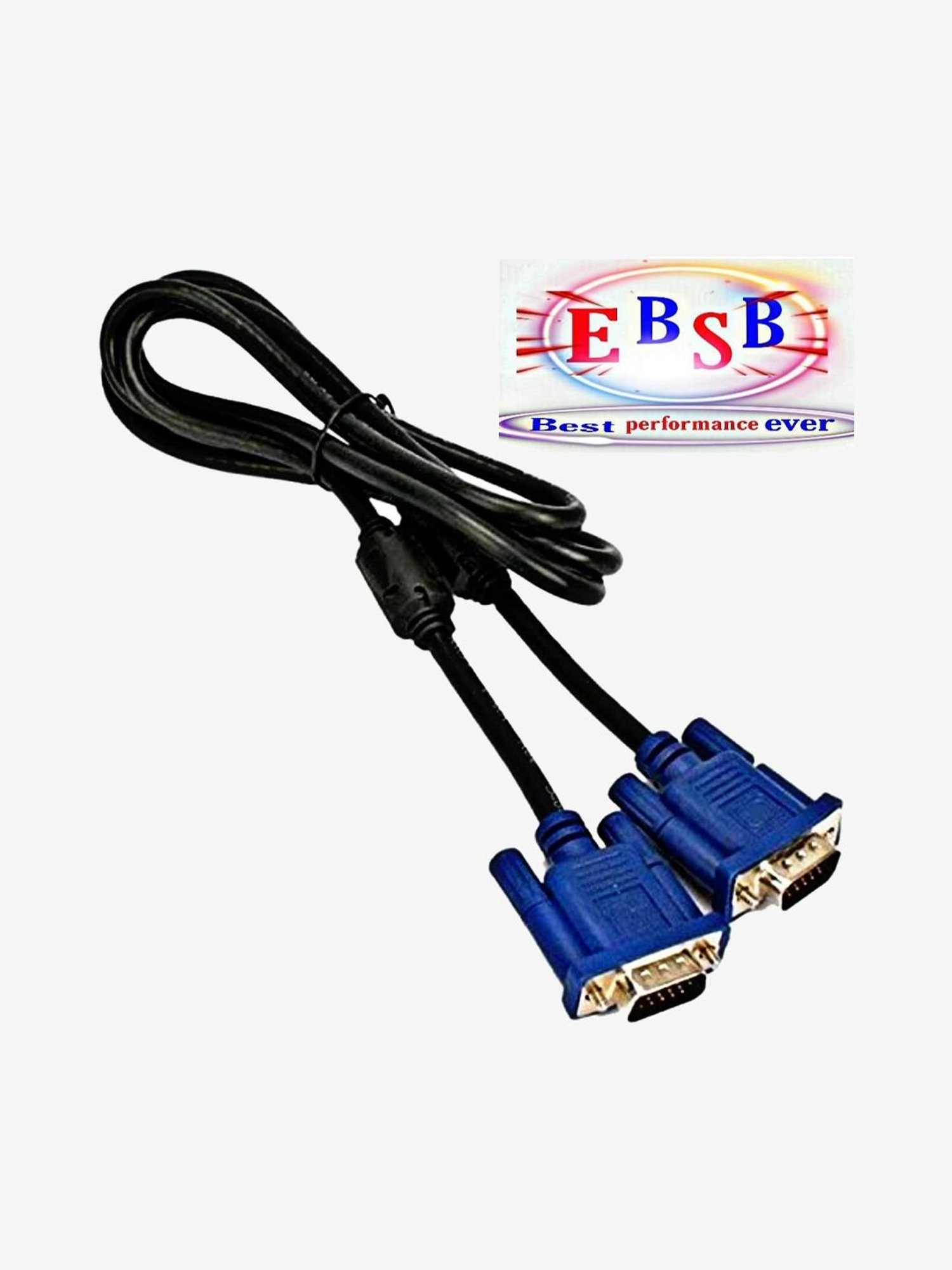 Ebsb 1.5 Meter Vga To Vga Cable (Multicolor)
