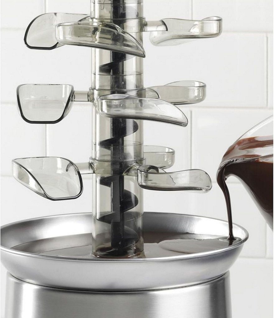 Nostalgia Electrics Stainless Steel Cascading Fondue Fountain