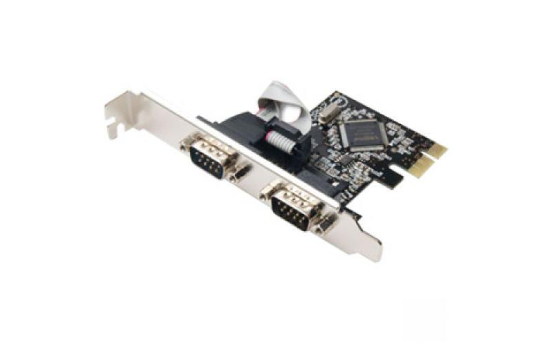 SYBA Multimedia SD-PEX15022 2-port PCI Express Serial Adapter - PCI Express x1