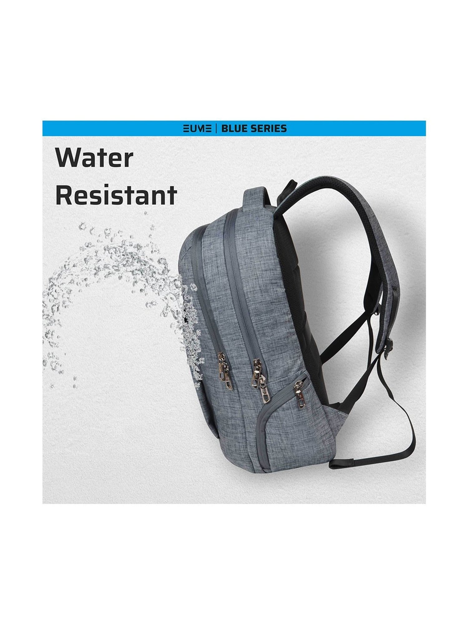 EUME 28 Ltrs Grey Medium Laptop Backpack