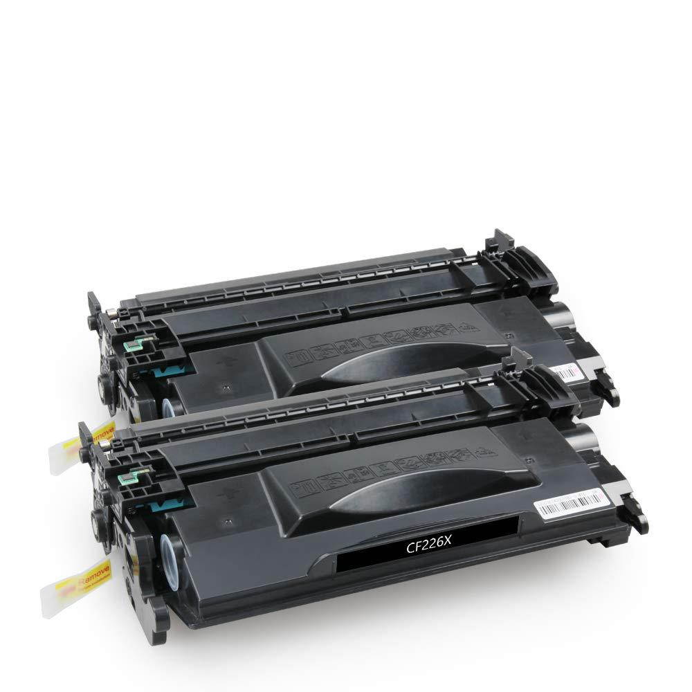 Jingle Jingle Compatible Toner Cartridge Replacement for HP 26X CF226X HP Laserjet Pro MFP M426fdw M426fdn M402n M402dn M402dw M402d M426 M402 426fdw Printer Ink (Black) 2-Pack