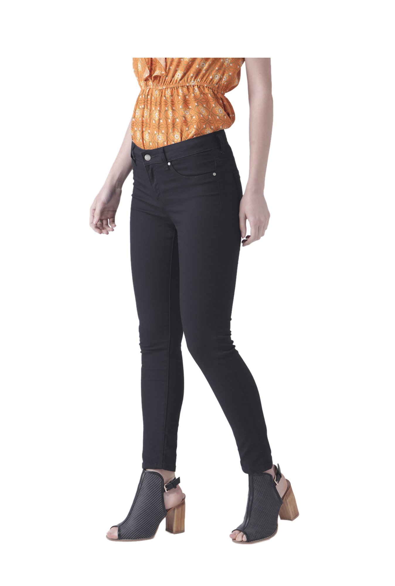 Fusion Beats Dark Blue Regular Fit Pants