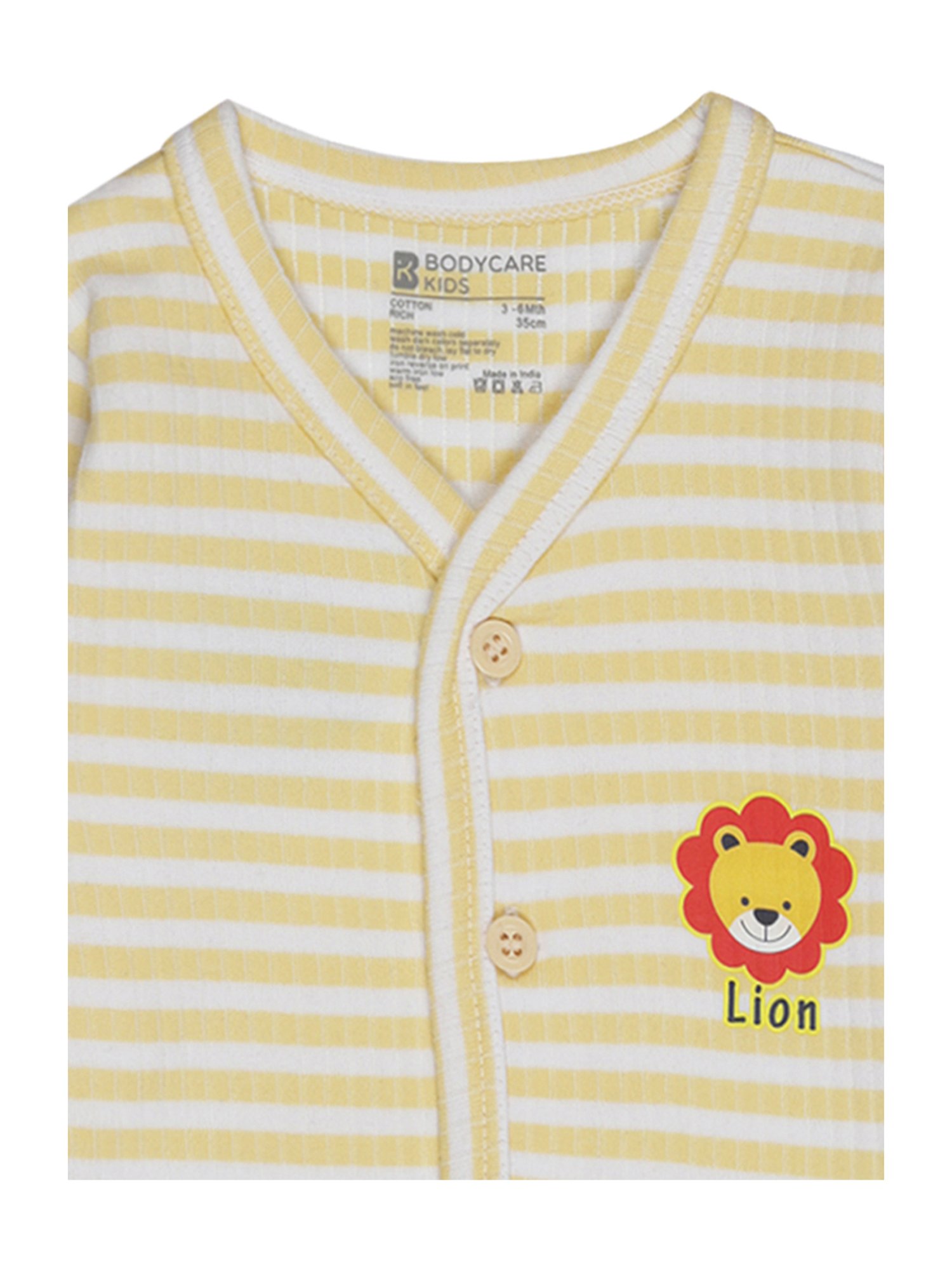 Bodycare Kids Assorted Striped Full Sleeves T-Shirt with Pants