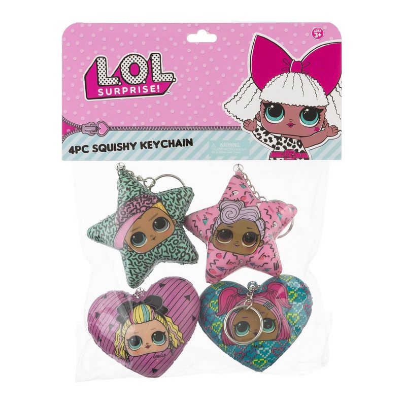 L.O.L. Surprise! 12pc Squishie Keychains