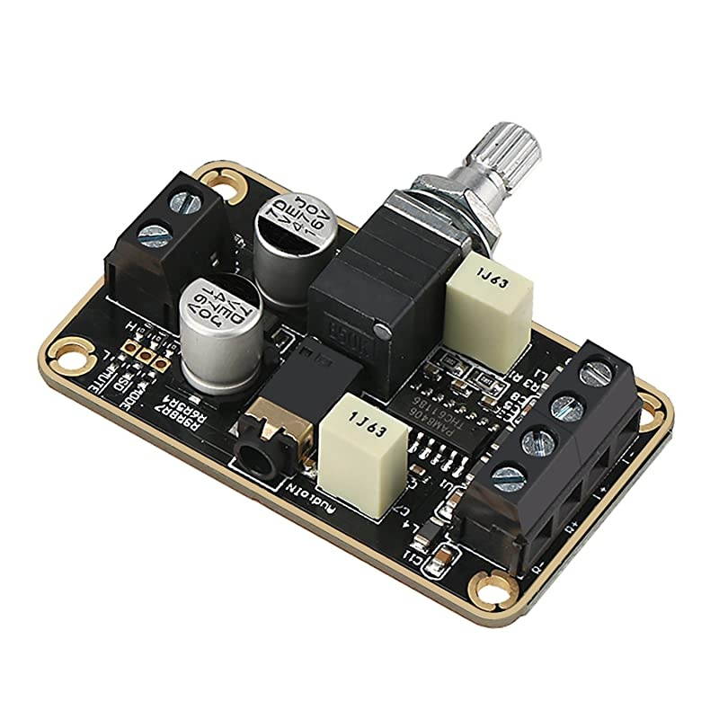 Audio Amplifier Board  5W+5W Mini Amplifier Board PAM8406 DC 5V Digital Stereo Power Amp 20 Dual Channel Class D Amplify Module for Speaker Sound System DIY