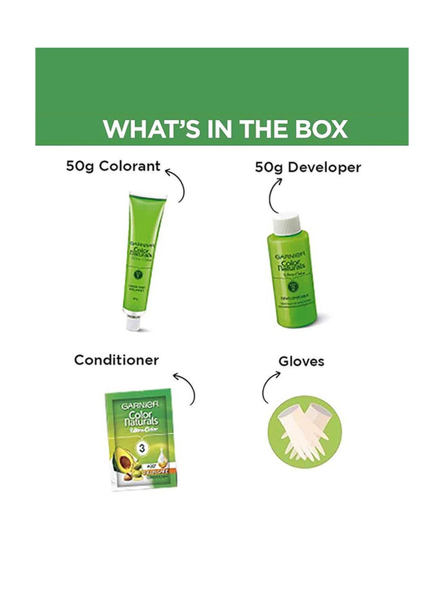 Garnier Color Naturals Creme Riche Hair Color Shade 7.65 Raspberry Red - 55 ml + 50 gm