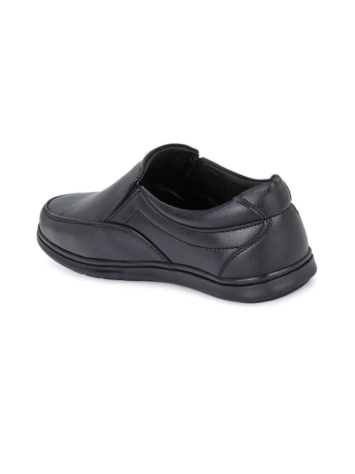 Eego Italy Men's Black Formal Loafers