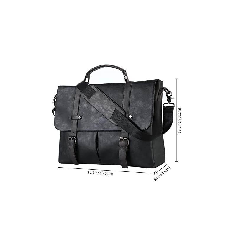 Messenger Bag for Men Vintage Laptop Bag Briefcase Satchel