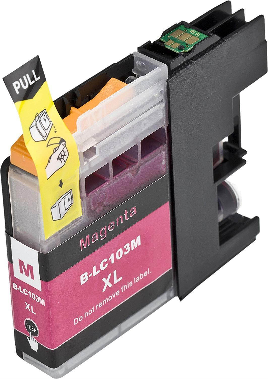 Ink Hero 12 Pack High Yield Cartridges for Brother LC-103 DCP J152W MFC J245 J285DW J4310DW J4410DW J450DW J4510DW J4610DW J470DW J4710DW J475DW J650DW J6520DW J6720DW J6920DW J6920DW J870DW J875DW