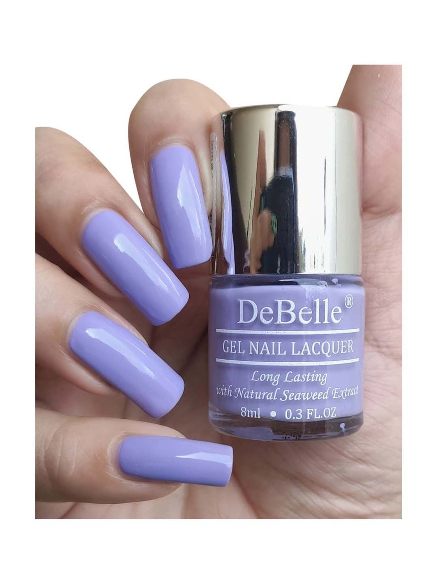 DeBelle Gel Nail Lacquer Blueberry Crepe - 8 ml
