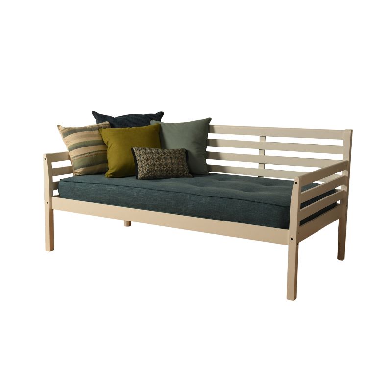 Yorkville Daybed White/Aqua - Dual Comfort
