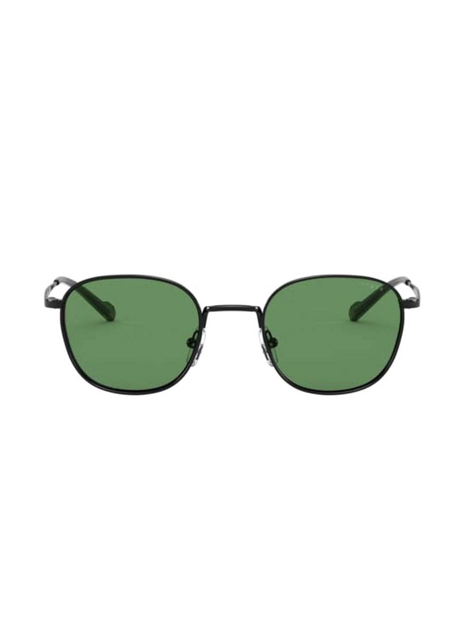 VOGUE EYEWEAR Men UV Protected Green Lens Pillow Sunglasses - 0VO4173S352/251