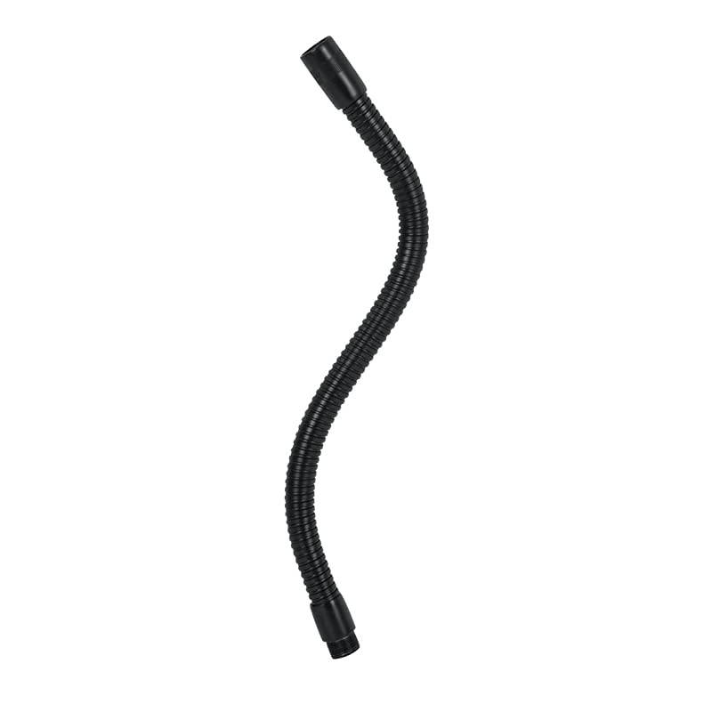 Flexible Black Gooseneck for Microphones 13 Length GFWMICGN13