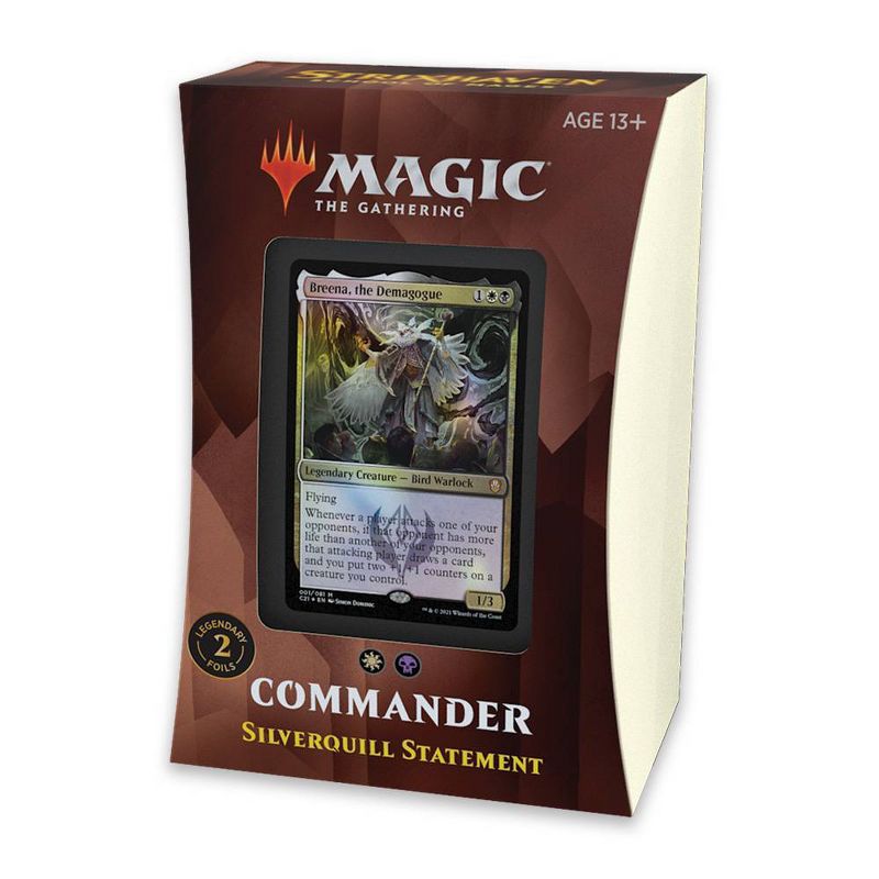 Magic:The Gathering Strixhaven Commander Deck Silverquill