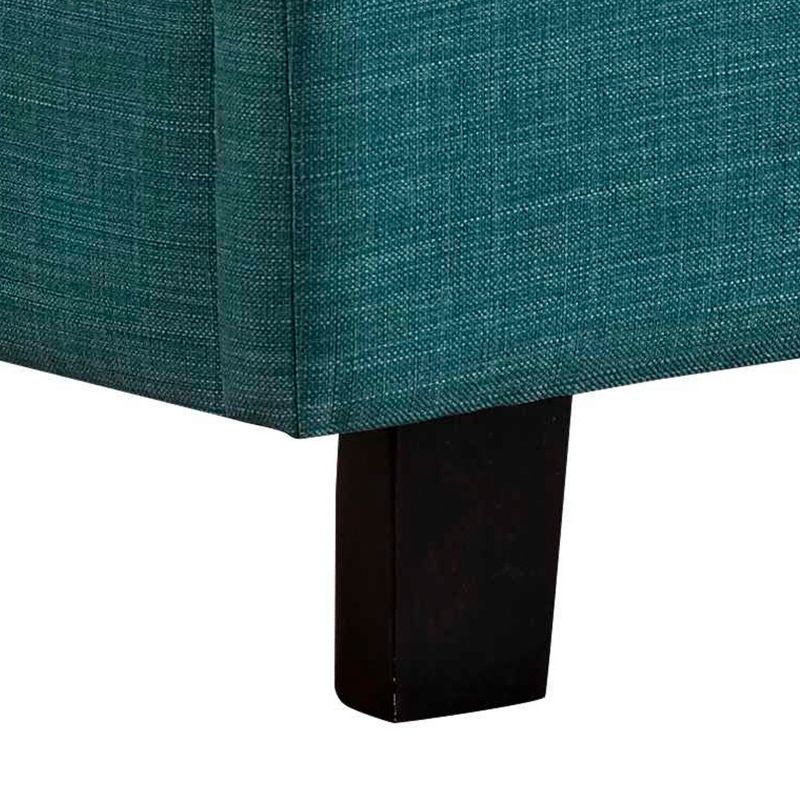 Emery Upholstered Full Platform Bed Teal - Picket House Furnishings