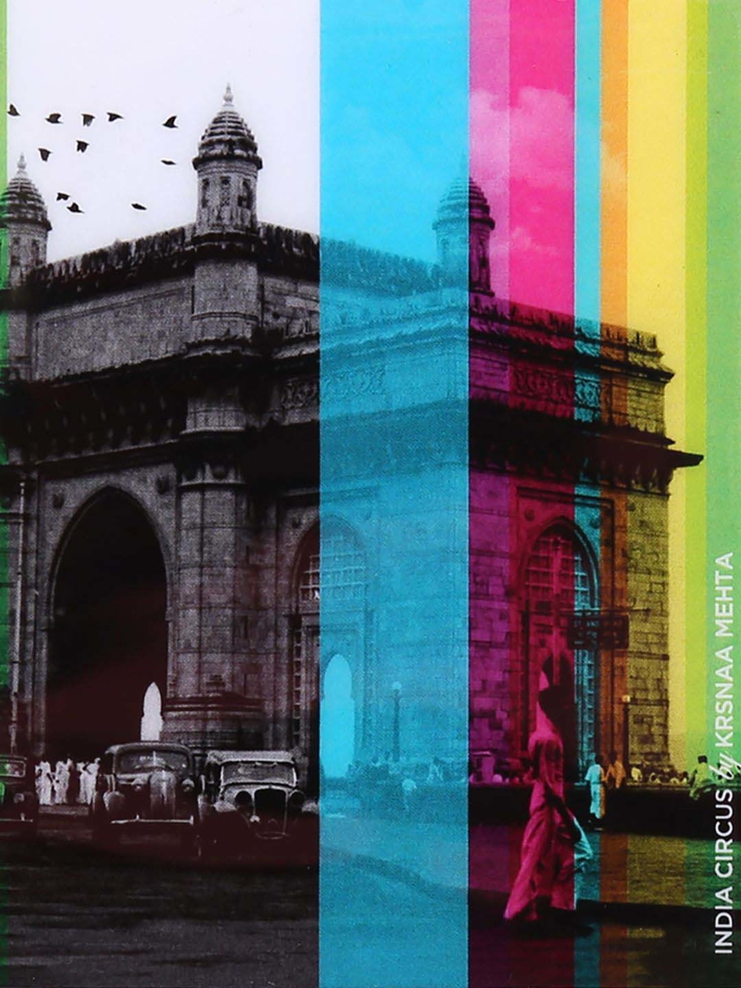 India Circus by Krsnaa Mehta Multicolor Mdf Agra Daily Table Coaster - Set of 6