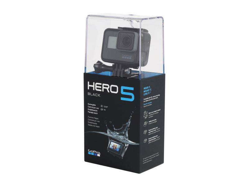 GoPro HERO5 Black CHDHX-501 Black 12 MP 2" Sports & Action Camcorders