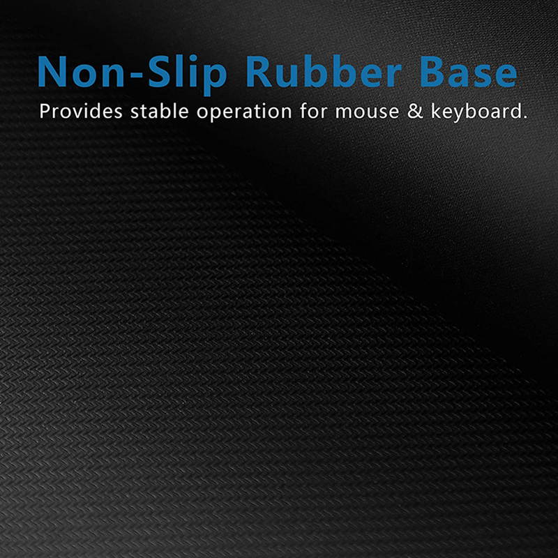 Mouse Pad With Non-Slip Rubber Base, Premium-Textured & Waterproof Computer Mousepad With Stitched Edges, Mouse Pads For Computers, Laptop, Gaming, Office & Home, 11.4 X 9.8 Incn